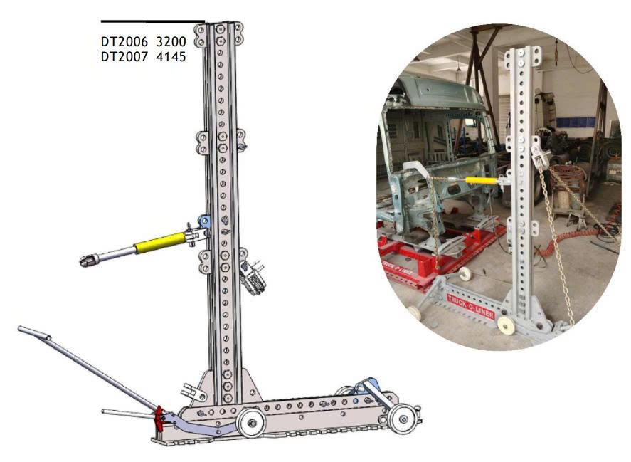 Hệ thống thiết bị sửa chữa xe buýt xe tải cỡ lớn Vimet ARS10014