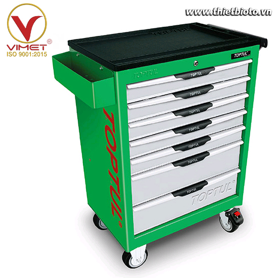 Tủ đồ nghề 7 ngăn 208 chi tiết Toptul GE-20803